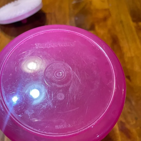 Vintage Tupperware Pitcher Set – Pink & Orange - Picture 7 of 10